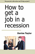 How to Get a Job in a Recession