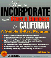 How to Incorporate-California