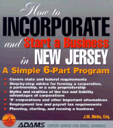 How to Incorporate-New Jersey