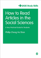 How to Read Journal Articles in the Social Sciences: A Very Practical Guide for Students