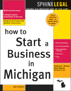 How to Start a Business in Michigan, 4e