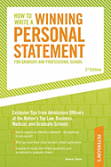 How to Write a Winning Pers Stmnt 3rd Ed - Stelzer, Richard J, and Peterson's