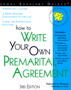 How to Write Your Own Premarital Agreement - Haman, Edward A, Atty.