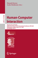 Human-Computer Interaction: Thematic Area, HCI 2025, Held as Part of the 27th HCI International Conference, HCII 2025, Gothenburg, Sweden, June 22-27, 2025, Proceedings, Part IV