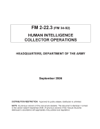 Human Intelligence Collector Operations