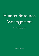 Human Resource Management: An Introduction