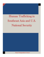 Human Trafficking in Southeast Asia and U.S. National Security