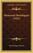Humorous Monologues (1921)