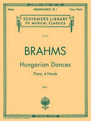 Hungarian Dances - Book I: Piano Duet - Brahms, Johannes (Composer)