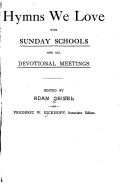 Hymns We Love, for Sunday Schools and All Devotional Meetings