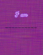 I am _________: Graph Paper Composition Notebook Grid Paper Notebook Quad Ruled For Math, Kindergarten, Design, Business Graph, Engineering, Draft - November Presents Notebook - Holiday Textile