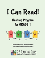 I Can Read! Grade 1 Reading Program: Phonics-based with sight words included; for individual and small group instruction