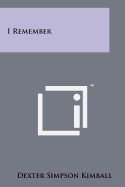 I Remember