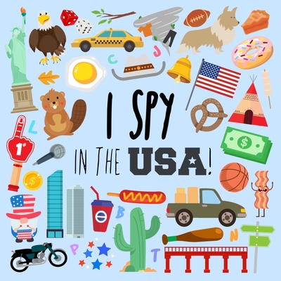 I Spy - In The USA!: A Fun Guessing Game for 3-5 Year Olds - Books, Webber