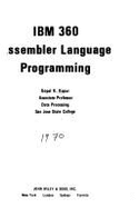IBM 360 Assembler Language Programming