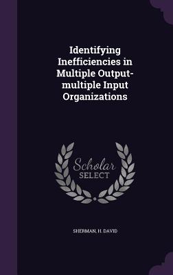 Identifying Inefficiencies in Multiple Output-multiple Input Organizations - Sherman, H David