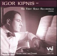 Igor Kipnis Solo Recordings 1962 - Igor Kipnis (harpsichord)
