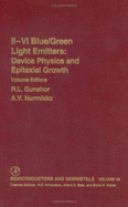 II-VI Semiconductor Blue/Green Light Emitters