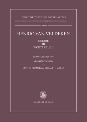 III: Wrterbuch - Schieb, Gabriele (Editor), and Kramer, G?nther (Editor), and Mager, Elisabeth (Editor)