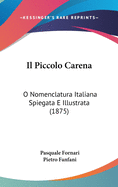 Il Piccolo Carena: O Nomenclatura Italiana Spiegata E Illustrata (1875)