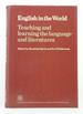 English in the World: Teaching and Learning the Language and Literatures