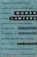 Women Lawyers: Rewriting the Rules