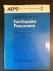 Earthquake Precursors, Supplement Issue of Journal of Physics of the Earth