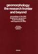 Geomorphology: The Research Frontier and Beyond: Proceedings of the 24th Binghamton Symposium in Geomorphology, August 25, 1993: Held in Conjunction with the Third Meeting of the International Association of Geomorphologists at McMaster University...