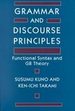Grammar and Discourse Principles: Functional Syntax and Gb Theory