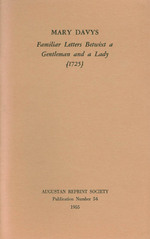 Familiar Letters Betwixt a Gentleman and a Lady (1725). Publication Number 54