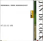 Jan De Cock: Denkmal Isbn 9080842427