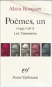 Poemes, Un (1945-1967) Les Testaments (Poesie/Gallimard) (French Edition)