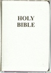 Holy Bible: Sacramental Edition White Flex Cover Crimson Page Edges