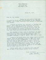 Tls Willis Thornton to Nathan Van Patten, March 29, 1950