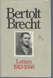 Bertolt Brecht: Letters