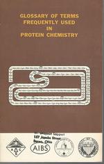 Glossary of Terms Frequently Used in Protein Chemistry