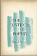 The Contexts of Poetry