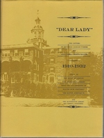 Dear Lady: the Letters of Frederick Jackson Turner and Alice Forbes Perkins Hooper 1910-1932