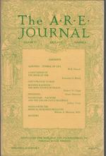 The a.R.E. Journal; Volume VI, No. 4: July, 1971