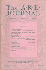 The a.R.E. Journal; Volume VIII, No. 3: May, 1973