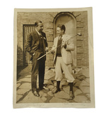 Signed Photograph. Glossy 8" X 10". H. Golden, 104 Hanover St. Boston, Mass. Stamped on Back