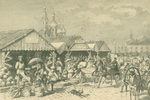 St. Petersburger Marktscene (St. Petersburg Market Scene).
