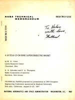 A 14 Tesla 15-Cm Bore Superconductive Magnet Tm X-52330
