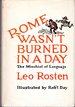 Rome Wasn't Burned in a Day: the Mischief of Language