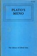 Plato's Meno (Library of Liberal Arts, No. 12)