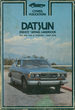 Datsun 510, 610, 710 Shop Manual, 1968-1974