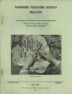 Tennessee Folklore Society Bulletin, Volume 39, Number 2