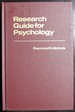 Research Guide for Psychology (Reference Sources for the Social Sciences and Humanities)