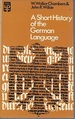 A Short History of the German Language (University Paperbacks)