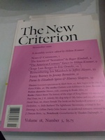 The New Criterion November 1999 Volume 18 Number 3